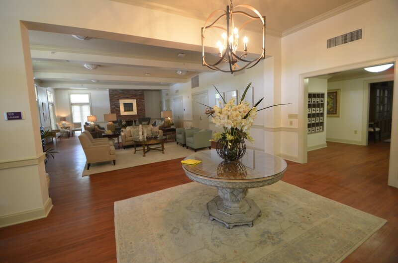 Interior image of an LSU sorority house renovated by Cockfield Jackson Architects.