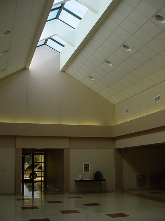 Image of St. John the Evangelist Education Center. Designed by Cockfield Jackson Architects.